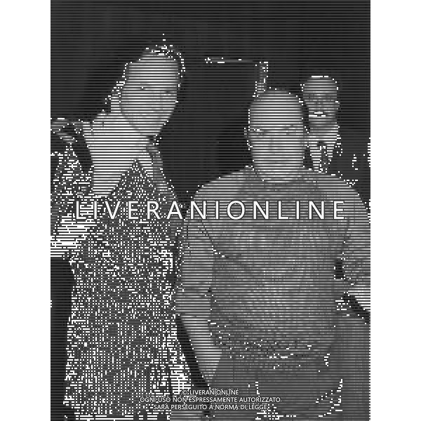 ST-RETROSPETTIVA LINO BANFI ATTORE NELLA FOTO LINO BANFI CON IL MAGO SILVAN AG ALDO LIVERANI SAS