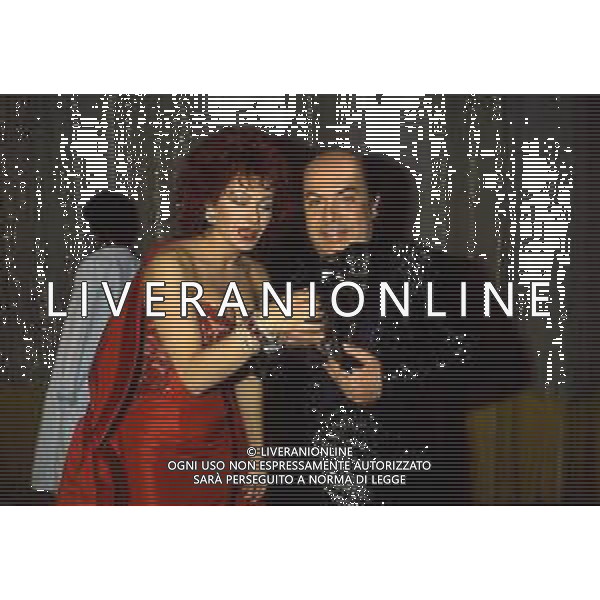 DIAP-RETROSPETTIVA LINO BANFI ATTORE NELLA FOTO LINO BANFI CON CARMEN RUSSO AG ALDO LIVERANI SAS