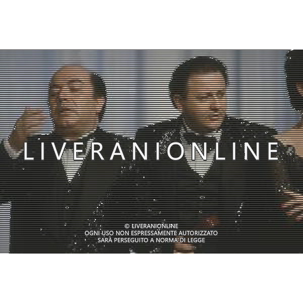 DIAP-RETROSPETTIVA LINO BANFI ATTORE NELLA FOTO LINO BANFI CON MASSIMO BOLDI AG ALDO LIVERANI SAS