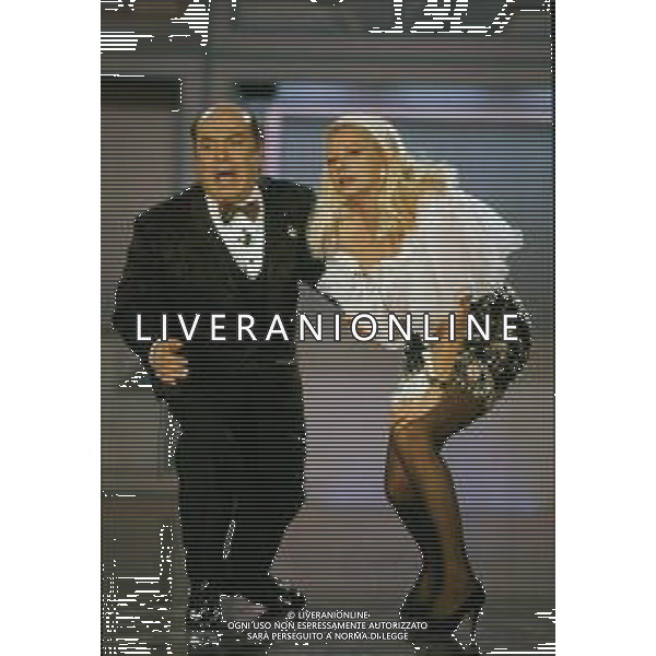 DIAP-RETROSPETTIVA LINO BANFI ATTORE NELLA FOTO LINO BANFI CON SANDRA MILO AG ALDO LIVERANI SAS