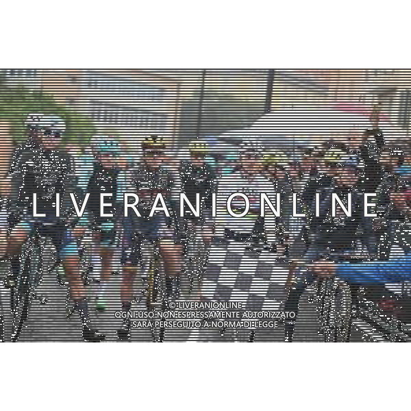 05-10-2024 Giro Dell\'emilia; 2024, Soudal - Quick Step; 2024, Uae Team Emirates; 2024, Redu Bull - Bora - Hansgrohe; Evenepoel, Remco; Pogacar, Tadej; Roglic, Primoz; Vignola; foto stefano sirotti-ag aldo liverani sas