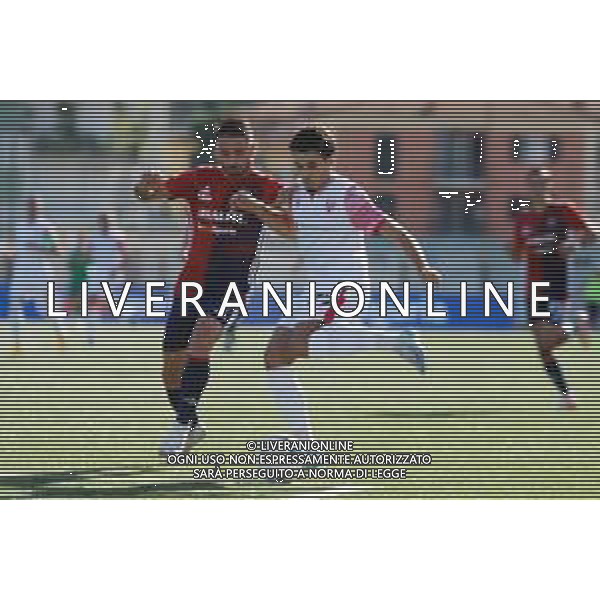 Massimiliano Pane (Sestri Levante) - Afonso Peixoto (Vis Pesaro) -Sestri Levante-Vis Pesaro Campionato Calcio Serie C Lega Pro 05.10.2024 ©Luca Ghiglione FotoSportMedia/AGENZIA ALDO LIVERANI SAS