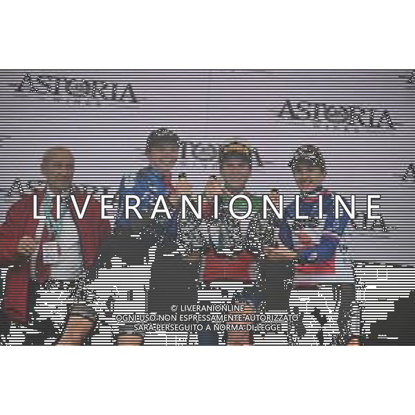 05-10-2024 Giro Dell\'emilia Donne; 2024, Lidl - Trek; 2024, Fdj - Suez; 2024, Dsm - Firmenich Postnl Women; Longo Borghini, Elisa; Muzic, Evita; Labous, Juliette; Amici, Adriano; Bologna - San Luca; ©SIROTTI/ AGENZIA ALDO LIVERANI SAS