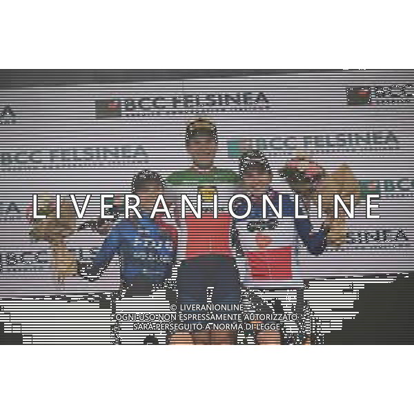 05-10-2024 Giro Dell\'emilia Donne; 2024, Lidl - Trek; 2024, Fdj - Suez; 2024, Dsm - Firmenich Postnl Women; Longo Borghini, Elisa; Muzic, Evita; Labous, Juliette; Bologna - San Luca; ©SIROTTI/ AGENZIA ALDO LIVERANI SAS