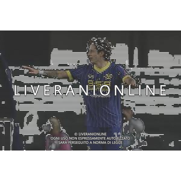 Domagoj Bradaric of Hellas Verona FC gestures during Hellas Verona FC vs Venezia FC , 7° Serie A Enilive 2024-25 game at Marcantonio Bentegodi Stadium in Verona (VR), Italy, on October 04, 2024. (Photo by Davide Casentini) AG ALDO LIVERANI SAS