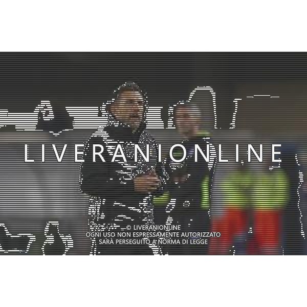 Eusebio Di Francesco Head Coach of Venezia FC gestures during Hellas Verona FC vs Venezia FC , 7° Serie A Enilive 2024-25 game at Marcantonio Bentegodi Stadium in Verona (VR), Italy, on October 04, 2024. (Photo by Davide Casentini) AG ALDO LIVERANI SAS