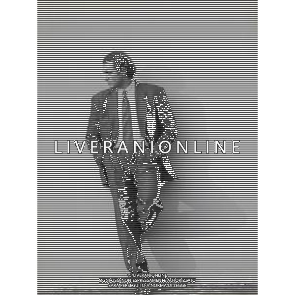 NEG-RETROSPETTIVA DIEGO ABATANTUONO ATTORE NELLA FOTO DIEGO ABATANTUONO NELL\'ANNO 1988 AG THEMA-AG ALDO LIVERANI SAS