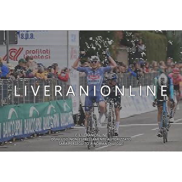 07-10-2024 Coppa Bernocchi; 2024, Alpecin - Deceuninck; 2024, Decathlon - Ag2r La Mondiale; 2024, Red Bull - Bora - Hansgrohe; Van Tricht, Stan; Baudin, Alex; Adria Oliveras, Roger; Legnano;
