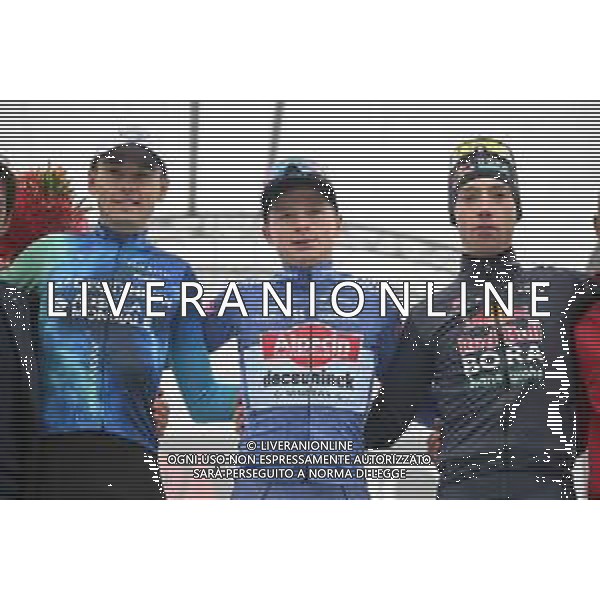 07-10-2024 Coppa Bernocchi; 2024, Alpecin - Deceuninck; 2024, Decathlon - Ag2r La Mondiale; 2024, Red Bull - Bora - Hansgrohe; Van Tricht, Stan; Baudin, Alex; Adria Oliveras, Roger; Legnano;