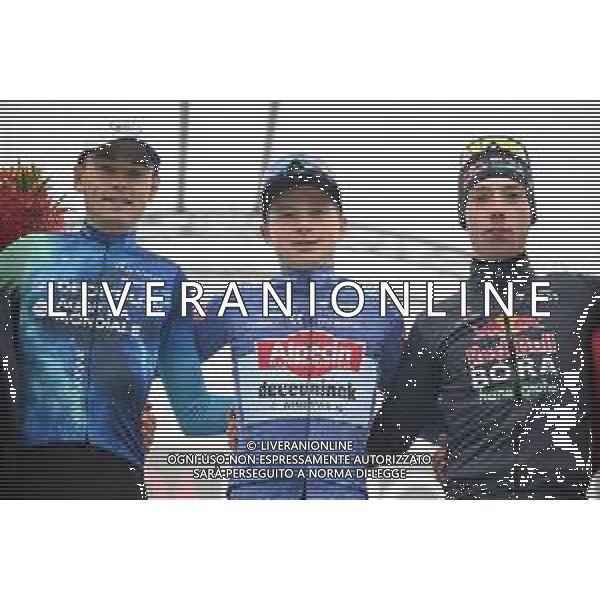 07-10-2024 Coppa Bernocchi; 2024, Alpecin - Deceuninck; 2024, Decathlon - Ag2r La Mondiale; 2024, Red Bull - Bora - Hansgrohe; Van Tricht, Stan; Baudin, Alex; Adria Oliveras, Roger; Legnano;