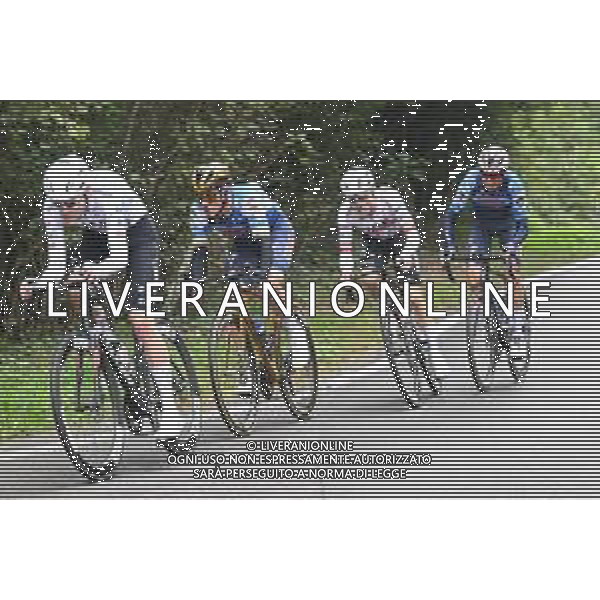 07-10-2024 Coppa Bernocchi; 2024, Uae Team Emirates; 2024, Soudal - Quick Step; Sivakov, Pavel; Evenepoel, Remco; Hirschi, Marc; Vansevenant, Mauri;