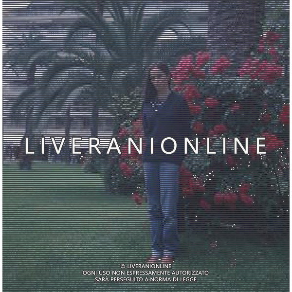DIAP-RETROSPETTIVA GERALDINE CHAPLIN ATTRICE NELLA FOTO GERALDINE CHAPLIN A CANNES NELL\'ANNO 1974 AG ALDO LIVERANI SAS