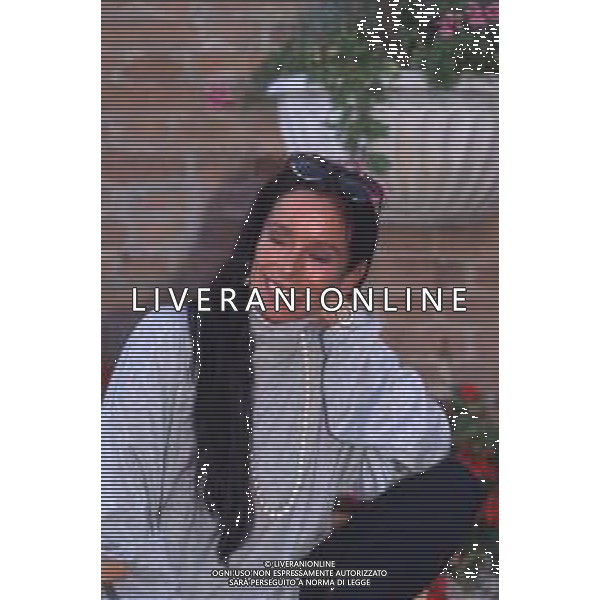 DIAP-RETROSPETTIVA GERALDINE CHAPLIN ATTRICE NELLA FOTO GERALDINE CHAPLIN A VENEZIA NELL\'ANNO 1994 AG ALDO LIVERANI SAS
