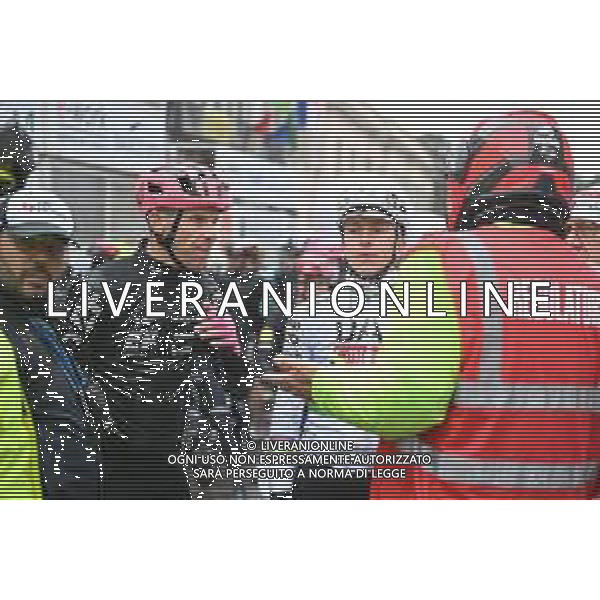 08-10-2024 Tre Valli Varesine; 2024, Uae Team Emirates; 2024, Ef Education - Easypost; Pogacar, Tadej; Faria Da Costa, Alberto Rui; Varese; ©SIROTTI/AGENZIA ALDO LIVERANI SAS