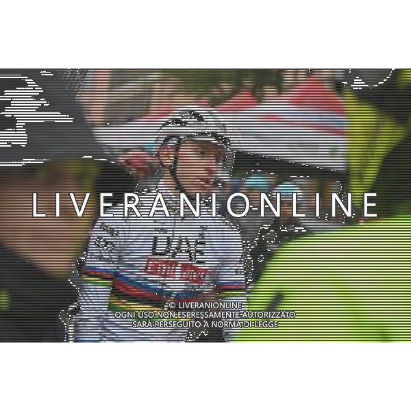 08-10-2024 Tre Valli Varesine; 2024, Uae Team Emirates; Pogacar, Tadej; Varese; ©SIROTTI/AGENZIA ALDO LIVERANI SAS