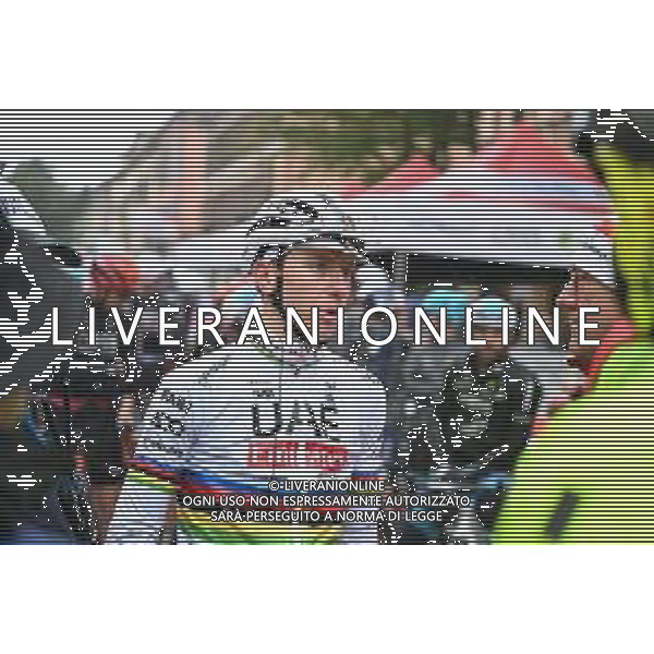 08-10-2024 Tre Valli Varesine; 2024, Uae Team Emirates; Pogacar, Tadej; Varese; ©SIROTTI/AGENZIA ALDO LIVERANI SAS