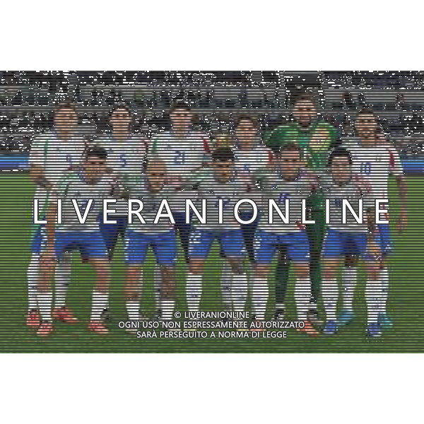 Italia vs Belgio - Uefa Nations League - 3 giornata Stadio Olimpico - Roma 10-10-2024 nella foto Formazione Italia ©Federico Gaetano/AGENZIA ALDO LIVERANI SAS