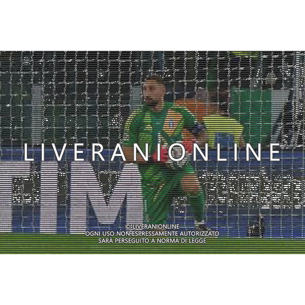 TVEM October 10, 2024 in Roma, Italy. Italy vs Belgium, UEFA Nations League 2024/25 League A Group A2 match - Olympic Stadium. In the pic: Gianluigi Donnarumma of Italy ©Emmanuele Matrodonato/AGENZIA ALDO LIVERANI SAS