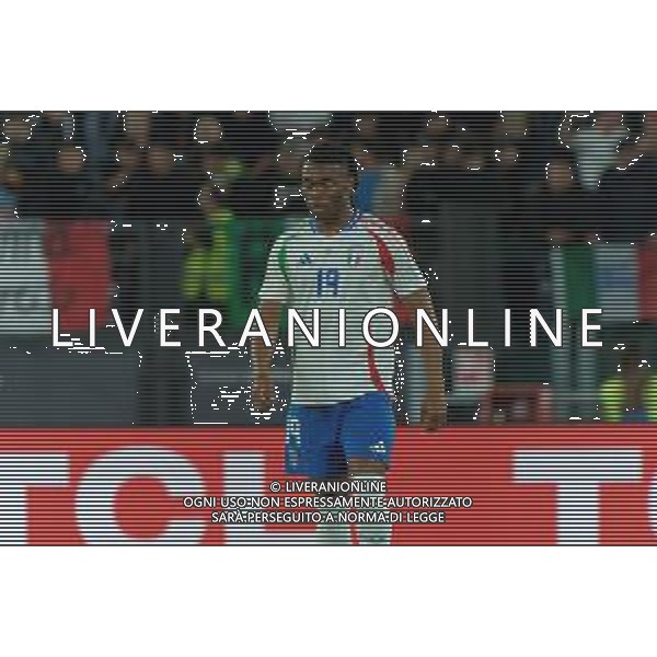 TVEM October 10, 2024 in Roma, Italy. Italy vs Belgium, UEFA Nations League 2024/25 League A Group A2 match - Olympic Stadium. In the pic: Destiny Udogie of Italy ©Emmanuele Matrodonato/AGENZIA ALDO LIVERANI SAS