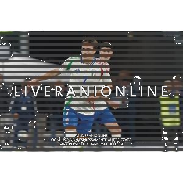 TVEM October 10, 2024 in Roma, Italy. Italy vs Belgium, UEFA Nations League 2024/25 League A Group A2 match - Olympic Stadium. In the pic: Nicolo’ Fagioli of Italy ©Emmanuele Matrodonato/AGENZIA ALDO LIVERANI SAS