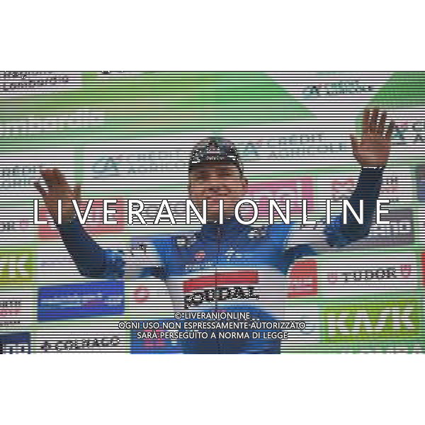 12-10-2024 Giro Di Lombardia; 2024, Soudal - Quick Step; Evenepoel, Remco; Como; ©SIROTTI/AGENZIA ALDO LIVERANI SAS
