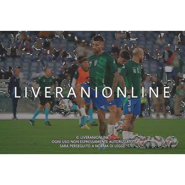 TVEM October 10, 2024 in Roma, Italy. Italy vs Belgium, UEFA Nations League 2024/25 League A Group A2 match - Olympic Stadium. In the pic: Lorenzo Pellegrini of Italy foto emmanuele mastrodonato-ag aldo liverani sas