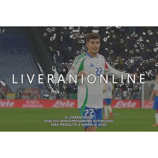 TVEM October 10, 2024 in Roma, Italy. Italy vs Belgium, UEFA Nations League 2024/25 League A Group A2 match - Olympic Stadium. In the pic: Giovanni Di Lorenzo of Italy foto emmanuele mastrodonato-ag aldo liverani sas