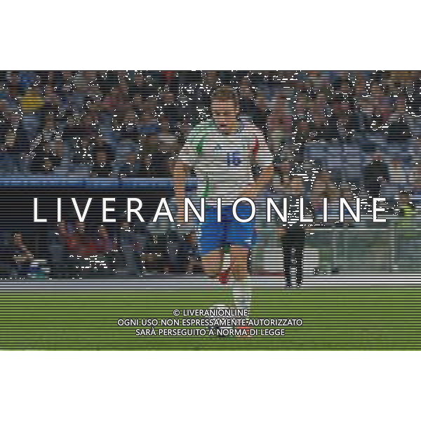 TVEM October 10, 2024 in Roma, Italy. Italy vs Belgium, UEFA Nations League 2024/25 League A Group A2 match - Olympic Stadium. In the pic: foto emmanuele mastrodonato-ag aldo liverani sas