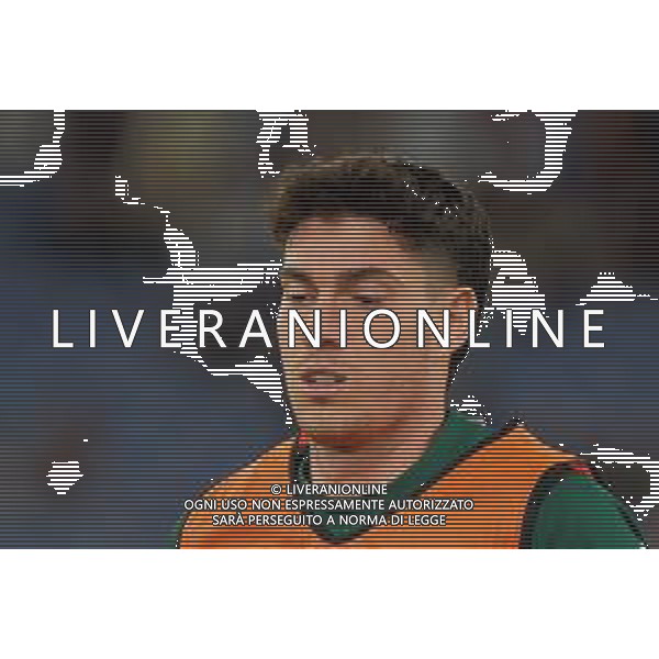 TVEM October 10, 2024 in Roma, Italy. Italy vs Belgium, UEFA Nations League 2024/25 League A Group A2 match - Olympic Stadium. In the pic: Alessandro Bastoni of Italy foto emmanuele mastrodonato-ag aldo liverani sas