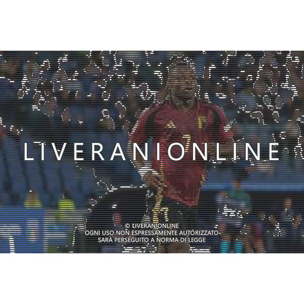 TVEM October 10, 2024 in Roma, Italy. Italy vs Belgium, UEFA Nations League 2024/25 League A Group A2 match - Olympic Stadium. In the pic: Jérémy Doku of Belgium foto emmanuele mastrodonato-ag aldo liverani sas