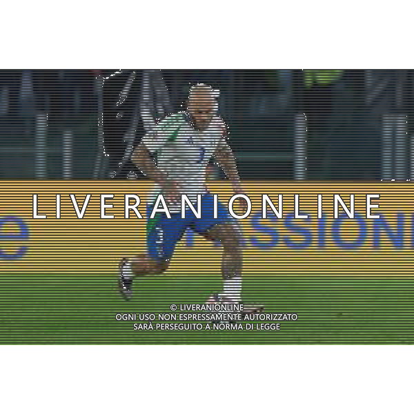 TVEM October 10, 2024 in Roma, Italy. Italy vs Belgium, UEFA Nations League 2024/25 League A Group A2 match - Olympic Stadium. In the pic: Federico Dimarco of Italy foto emmanuele mastrodonato-ag aldo liverani sas