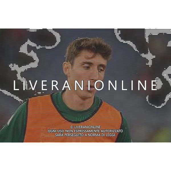 TVEM October 10, 2024 in Roma, Italy. Italy vs Belgium, UEFA Nations League 2024/25 League A Group A2 match - Olympic Stadium. In the pic: Andrea Cambiaso of Italy foto emmanuele mastrodonato-ag aldo liverani sas