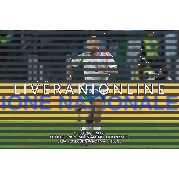 TVEM October 10, 2024 in Roma, Italy. Italy vs Belgium, UEFA Nations League 2024/25 League A Group A2 match - Olympic Stadium. In the pic: Federico Dimarco of Italy foto emmanuele mastrodonato-ag aldo liverani sas