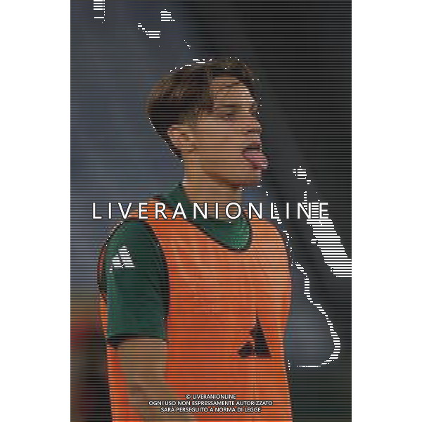 TVEM October 10, 2024 in Roma, Italy. Italy vs Belgium, UEFA Nations League 2024/25 League A Group A2 match - Olympic Stadium. In the pic: Samuele Ricci of Italy foto emmanuele mastrodonato-ag aldo liverani sas