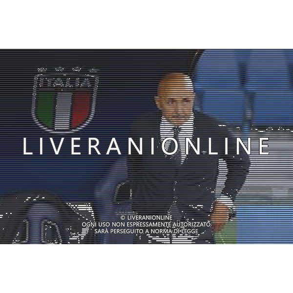 TVEM October 10, 2024 in Roma, Italy. Italy vs Belgium, UEFA Nations League 2024/25 League A Group A2 match - Olympic Stadium. In the pic: Luciano Spalletti head coach of Italy foto emmanuele mastrodonato-ag aldo liverani sas