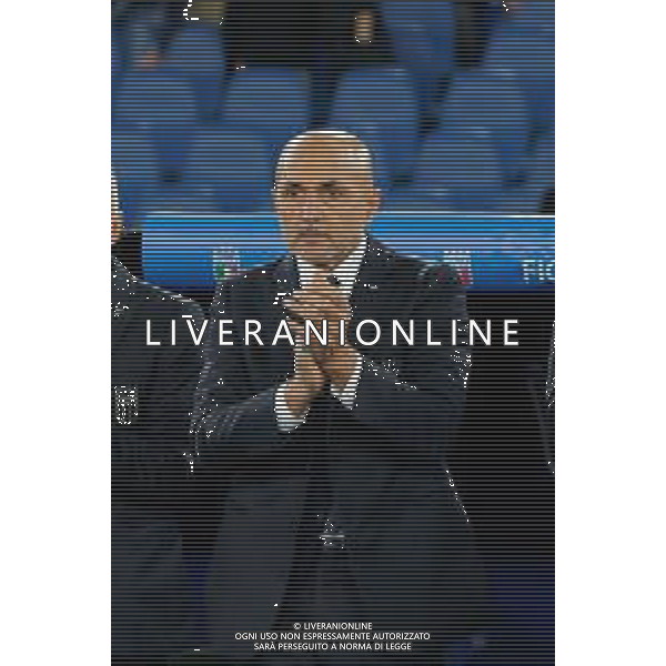 TVEM October 10, 2024 in Roma, Italy. Italy vs Belgium, UEFA Nations League 2024/25 League A Group A2 match - Olympic Stadium. In the pic: Luciano Spalletti head coach of Italy foto emmanuele mastrodonato-ag aldo liverani sas