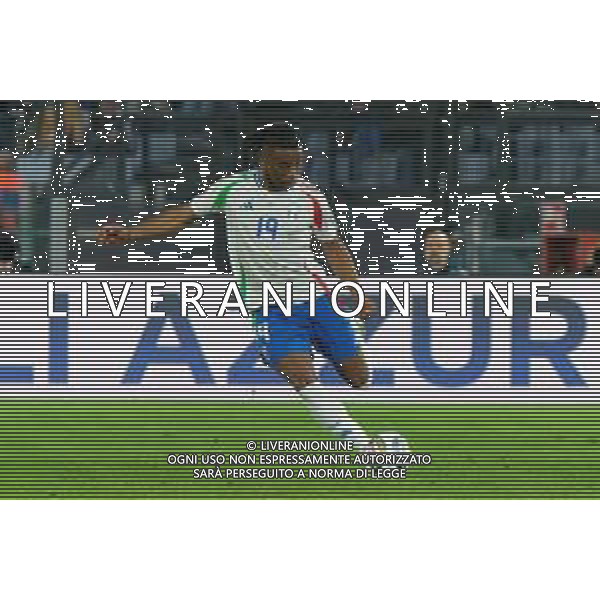 TVEM October 10, 2024 in Roma, Italy. Italy vs Belgium, UEFA Nations League 2024/25 League A Group A2 match - Olympic Stadium. In the pic: Destiny Udogie of Italy foto emmanuele mastrodonato-ag aldo liverani sas