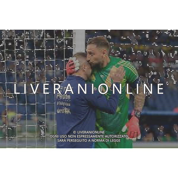 TVEM October 10, 2024 in Roma, Italy. Italy vs Belgium, UEFA Nations League 2024/25 League A Group A2 match - Olympic Stadium. In the pic: Gianluigi Donnarumma of Italy foto emmanuele mastrodonato-ag aldo liverani sas