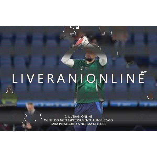 TVEM October 10, 2024 in Roma, Italy. Italy vs Belgium, UEFA Nations League 2024/25 League A Group A2 match - Olympic Stadium. In the pic: Gianluigi Donnarumma of Italy foto emmanuele mastrodonato-ag aldo liverani sas