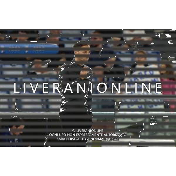 TVEM October 10, 2024 in Roma, Italy. Italy vs Belgium, UEFA Nations League 2024/25 League A Group A2 match - Olympic Stadium. In the pic: Domenico Tedesco head coach of Belgium foto emmanuele mastrodonato-ag aldo liverani sas