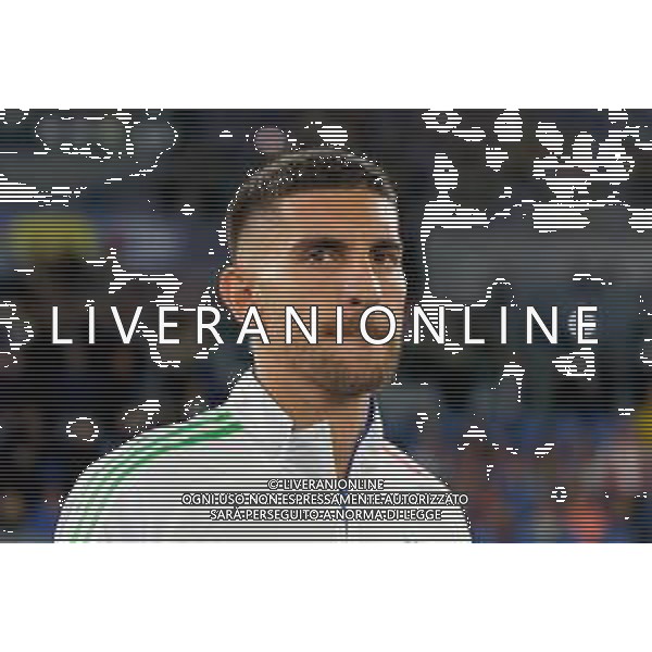 TVEM October 10, 2024 in Roma, Italy. Italy vs Belgium, UEFA Nations League 2024/25 League A Group A2 match - Olympic Stadium. In the pic: Lorenzo Pellegrini of Italy foto emmanuele mastrodonato-ag aldo liverani sas