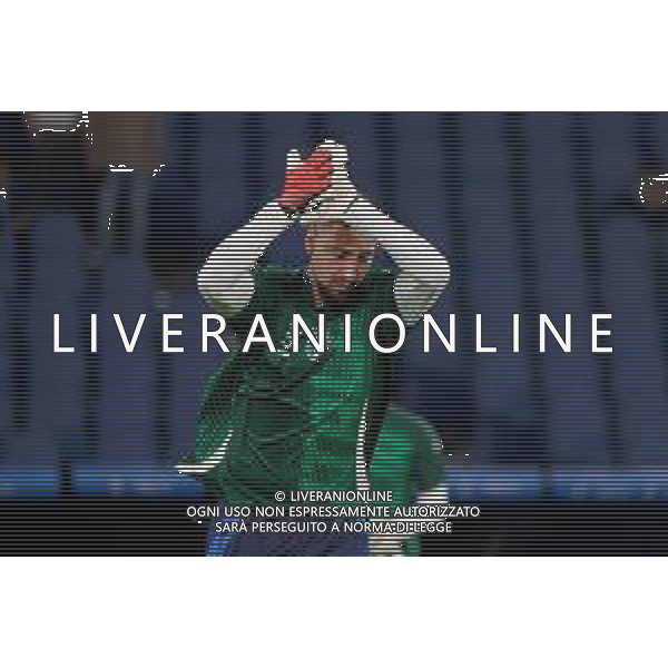 TVEM October 10, 2024 in Roma, Italy. Italy vs Belgium, UEFA Nations League 2024/25 League A Group A2 match - Olympic Stadium. In the pic: Gianluigi Donnarumma of Italy foto emmanuele mastrodonato-ag aldo liverani sas