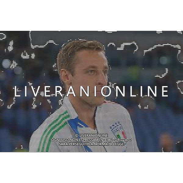 TVEM October 10, 2024 in Roma, Italy. Italy vs Belgium, UEFA Nations League 2024/25 League A Group A2 match - Olympic Stadium. In the pic: Davide Frattesi of Italy foto emmanuele mastrodonato-ag aldo liverani sas