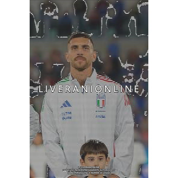 TVEM October 10, 2024 in Roma, Italy. Italy vs Belgium, UEFA Nations League 2024/25 League A Group A2 match - Olympic Stadium. In the pic: Lorenzo Pellegrini of Italy foto emmanuele mastrodonato-ag aldo liverani sas