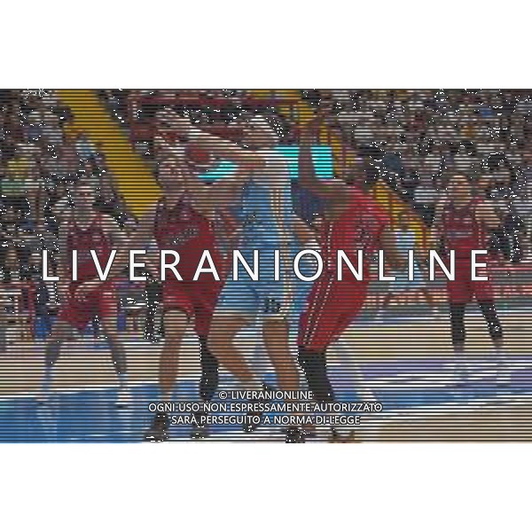 Napoli Trieste Campionato Basket Serie A1 - 06.10.2024 Nella foto: Leonardo Tote’, Markel Brown, Jayce Johnson Foto Mosca, Ag. Liverani /AGENZIA ALDO LIVERANI SAS