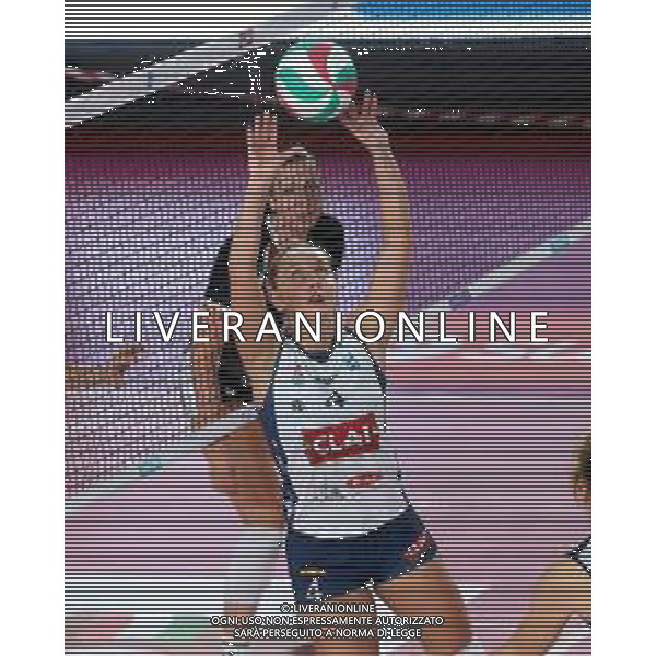 IMOLA 13 10 2024 CLAI IMOLA PALLAVOLO-OMAG-MT SAN GIOVANNI IN MARIGNANO SERIE A2 NELLA FOTO PINARELLO MATILDE IMOLA ©SANNA/AGENZIA ALDO LIVERANI SAS