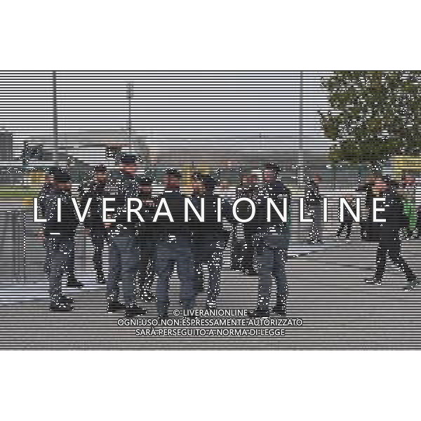 TVRG Italia vs Israele - Polizia nella foto controlli di sicurezza per l\'accesso allo stadio Udine 14-10-2024 Bluenergy Stadium - Stadio Friuli UEFA Nations League - Lega A Gruppo A2 - 4a giornata foto Roberto Garavaglia/Agenzia Aldo Liverani sas