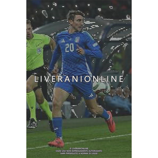 TVRG Italia vs Israele nella foto Andrea Cambiaso (Italia) Udine 14-10-2024 Bluenergy Stadium - Stadio Friuli UEFA Nations League - Lega A Gruppo A2 - 4a giornata foto Roberto Garavaglia/Agenzia Aldo Liverani sas