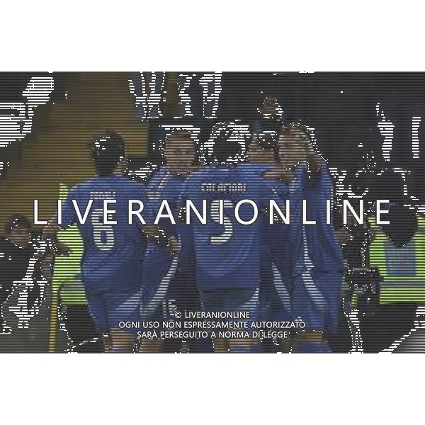 Giovani Di Lorenzo of Italy celebrates after scoring during Italy vs Israel, matchday 4 of League A of Uefa Nations League 2025, game at Bluenergy stadium - stadio Friuli in Udine (UD), Italy, on October 14, 2024. (Photo by Davide Casentini)/AGENZIA ALDO LIVERANI SAS -TVDC ITALIA vs ISRAELE UEFA Nations League - 4a giornata Gruppo A2 - Udine 14.10.2024