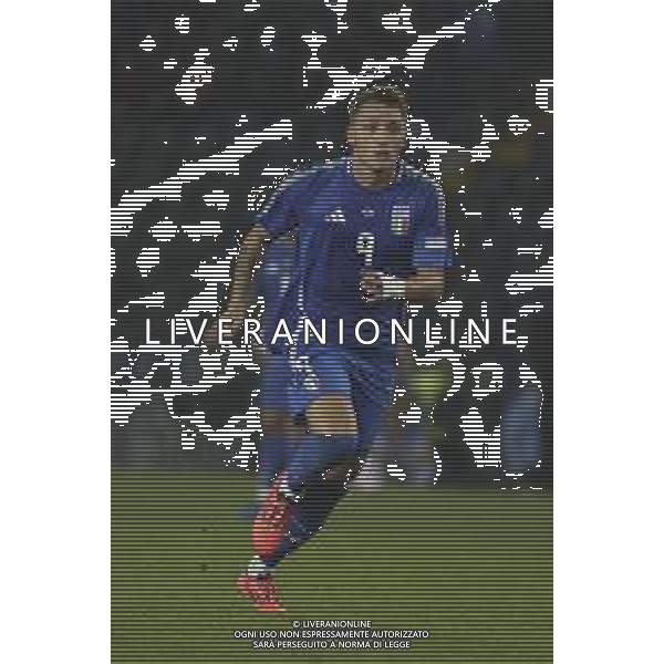 Mateo Retegui of Italy run during Italy vs Israel, matchday 4 of League A of Uefa Nations League 2025, game at Bluenergy stadium - stadio Friuli in Udine (UD), Italy, on October 14, 2024. (Photo by Davide Casentini)/AGENZIA ALDO LIVERANI SAS -TVDC ITALIA vs ISRAELE UEFA Nations League - 4a giornata Gruppo A2 - Udine 14.10.2024